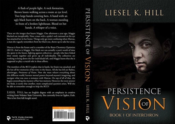 Persistence of Vision complete book cover wrap