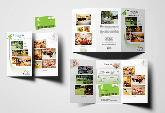 Montebello coordinated brochure and print pieces